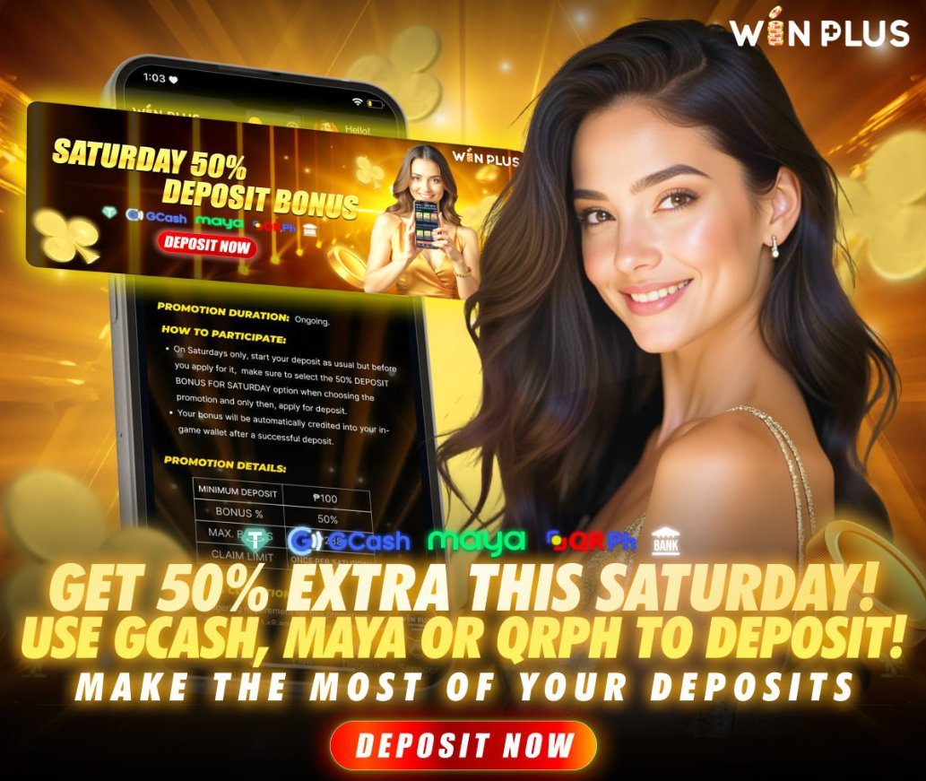 𝗧𝗵𝗶𝘀 𝗦𝗮𝘁𝘂𝗿𝗱𝗮𝘆, 𝗲𝗻𝗷𝗼𝘆 𝗮 𝗗𝗲𝗽𝗼𝘀𝗶𝘁 𝗕𝗼𝗻𝘂𝘀 𝗼𝗻 𝗲𝘃𝗲𝗿𝘆 𝗱𝗲𝗽𝗼𝘀𝗶𝘁 𝗼